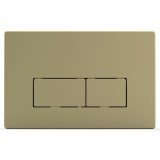 Кнопка смыва AZARIO KAPRIS AZ-8200-0091/AZ-P58-0160 двойная, квадратная, цвет золото